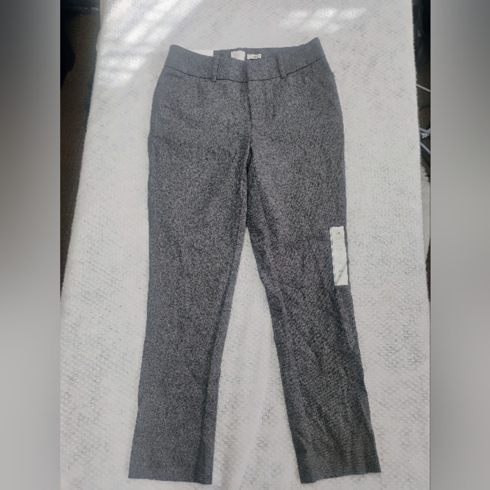 NWT A New Day Women’s Gray Stretch Skinny Ankle Dress Pants Size 2R Office Work
